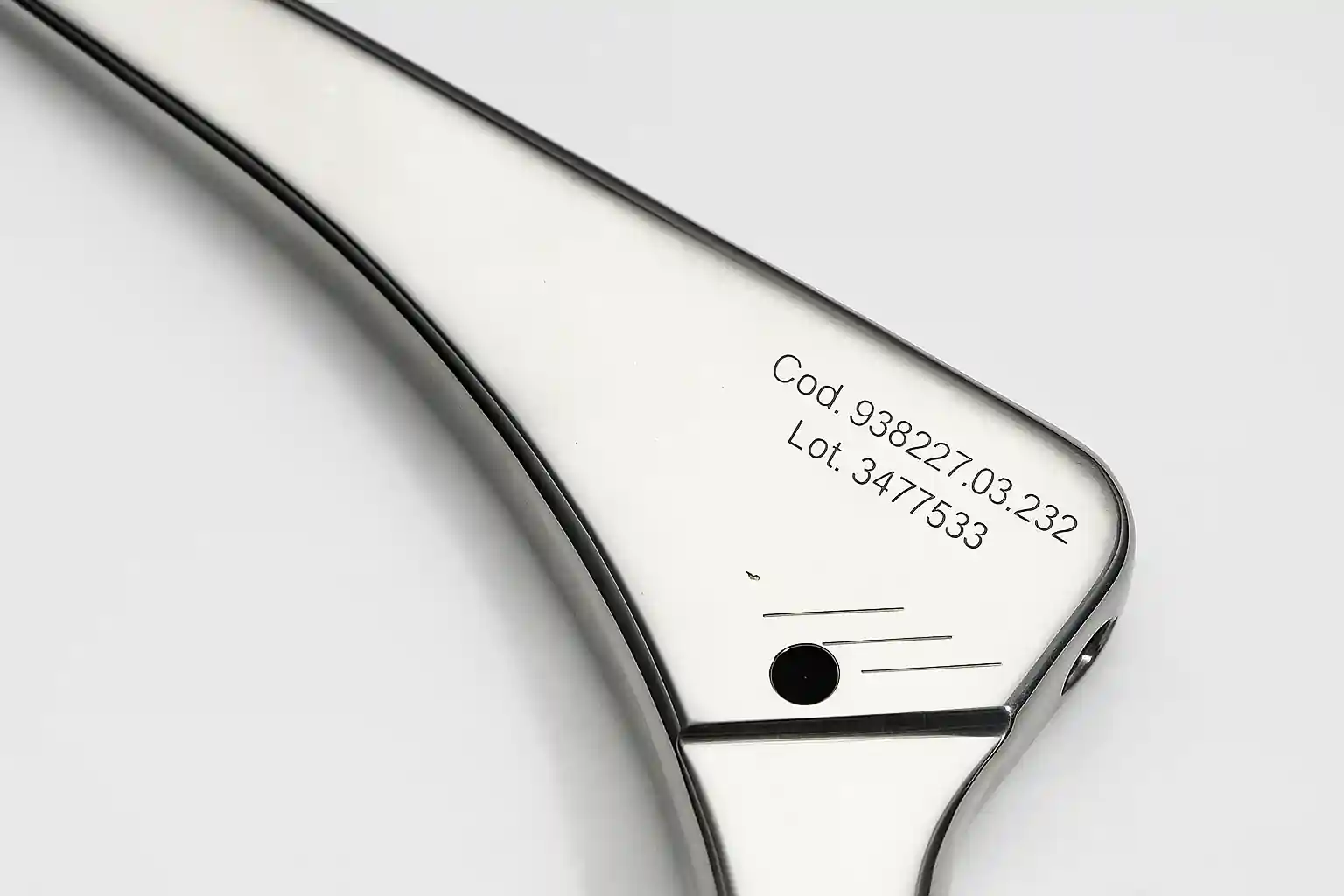 Medizinische Instrumente mit Anlassbeschriftung